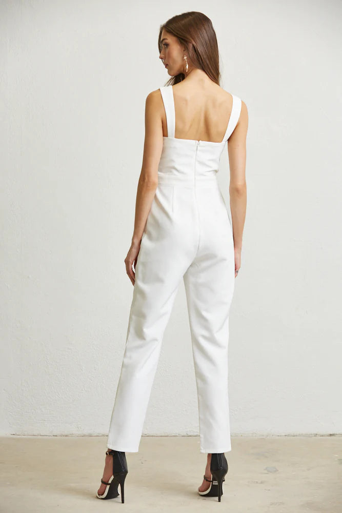 White Jumpsuit