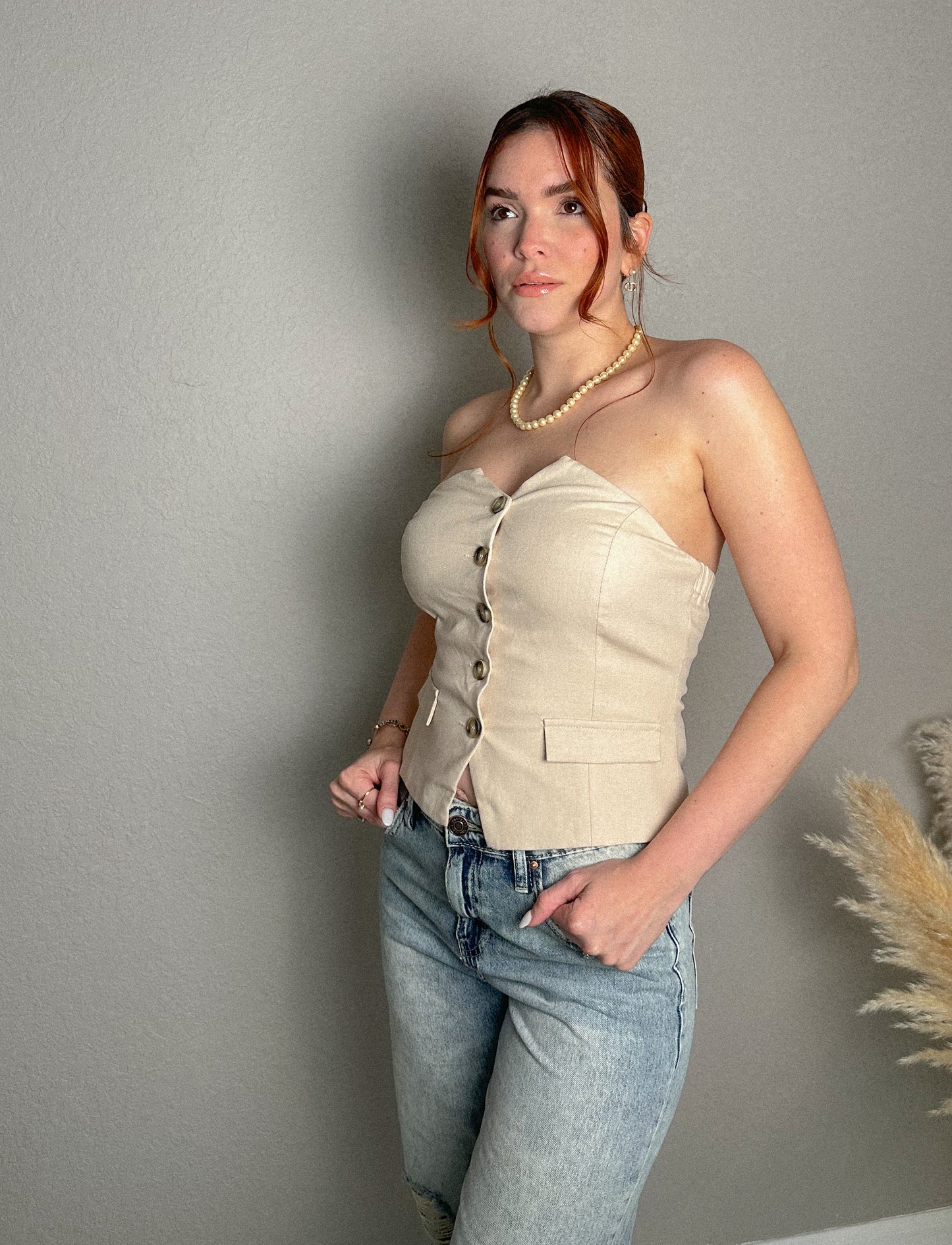 Linen Vest