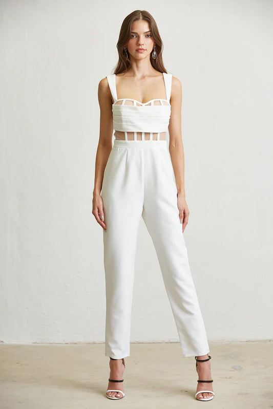 White Jumpsuit