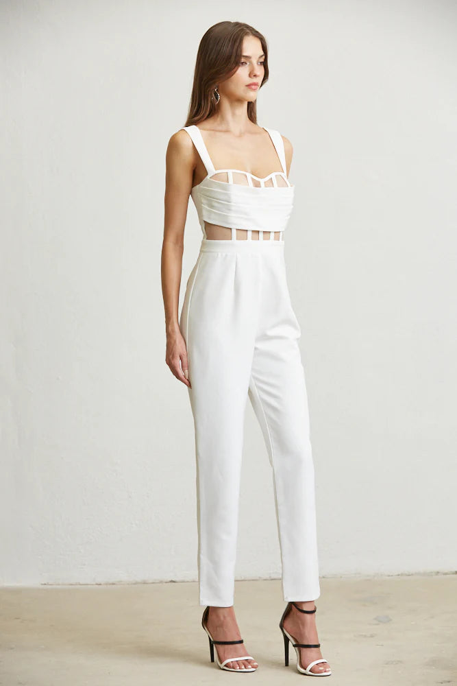 White Jumpsuit